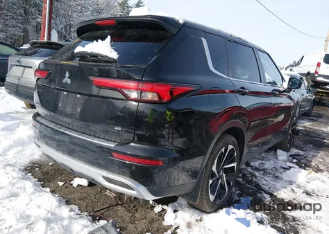 2022 Mitsubishi Outlander Black Edition 2Wd/Se 2.5 2Wd/Se Launch Edition 2Wd из США, поврежденный, VIN JA4J3UA80NZ066388